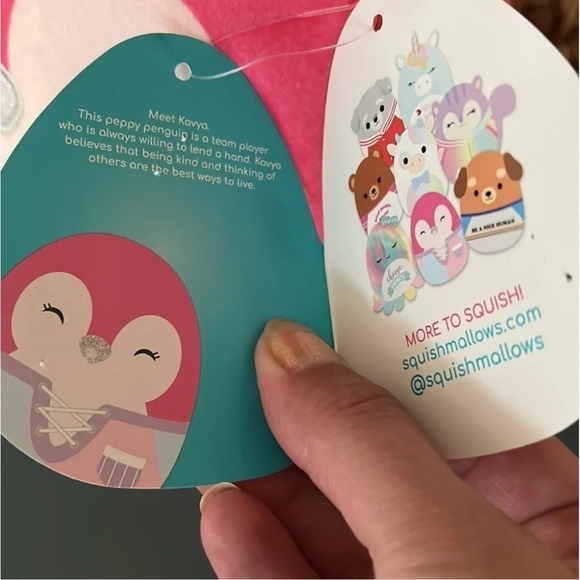 Squishmallows Kavya the Penguin, 10" NWT - Picture 4 of 8